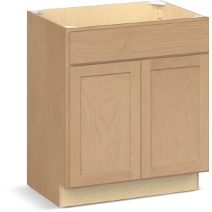 RELIABILT Parkstone II Vanity Base, Wheat Stained, 30" W, 2 Doors, Fully Assembled - 641211 | Lowe's Pro Supply